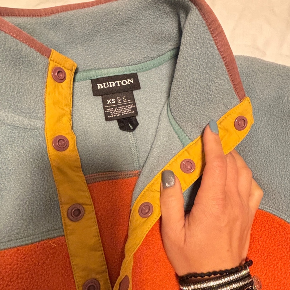 Burton women Hearth Fleece pullover XS - Picture 3 of 6